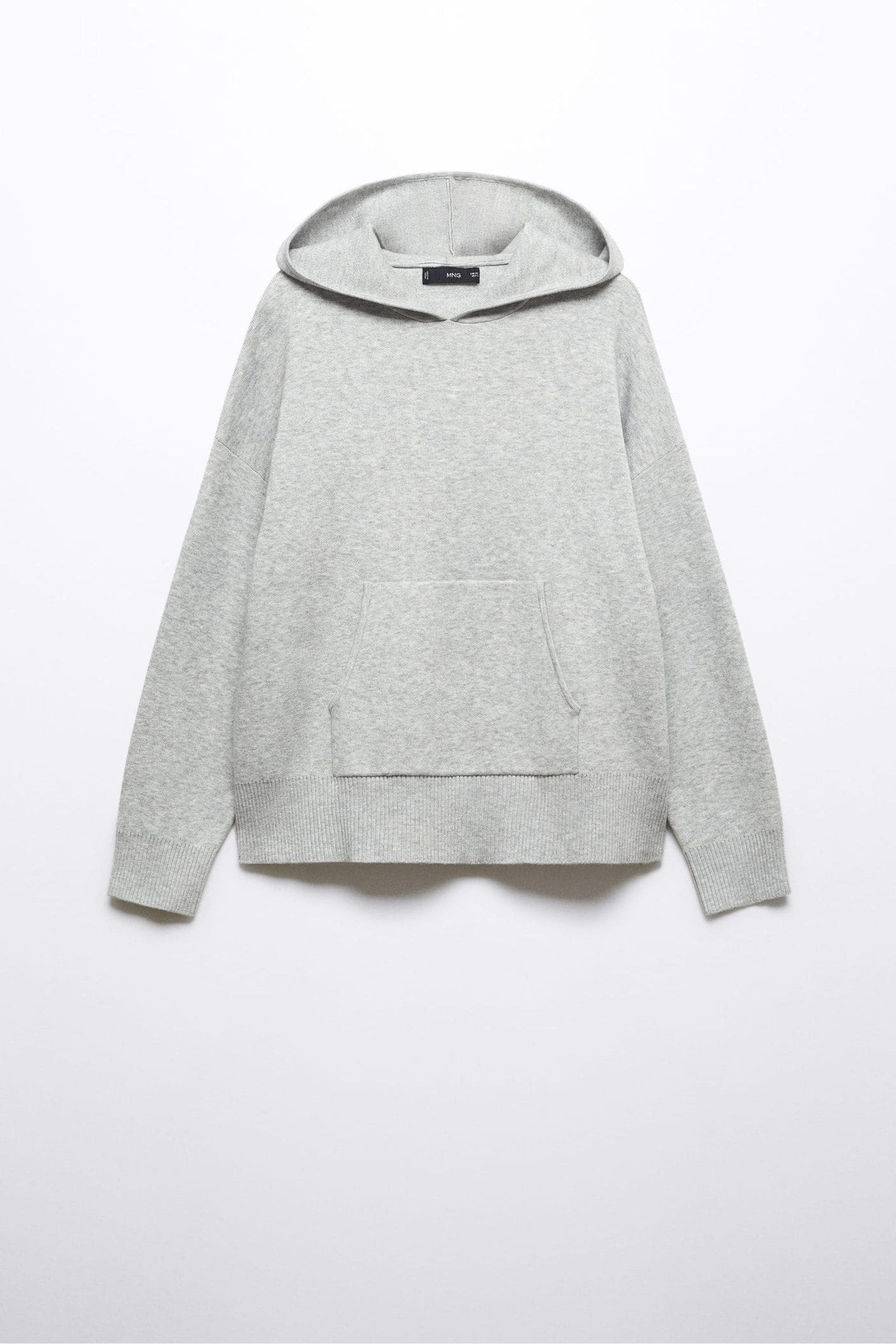 Long sales grey hoodie