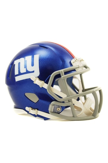 Fanatics Blue New York Giants Riddell Speed Mini Helmet