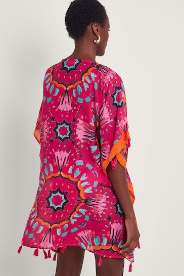 Monsoon Pink Kaleidoscope Cover-Up
