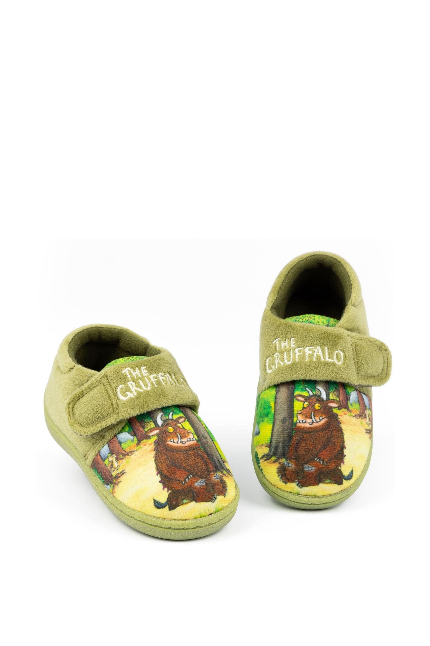 Vanilla Underground Green Gruffalo Slippers