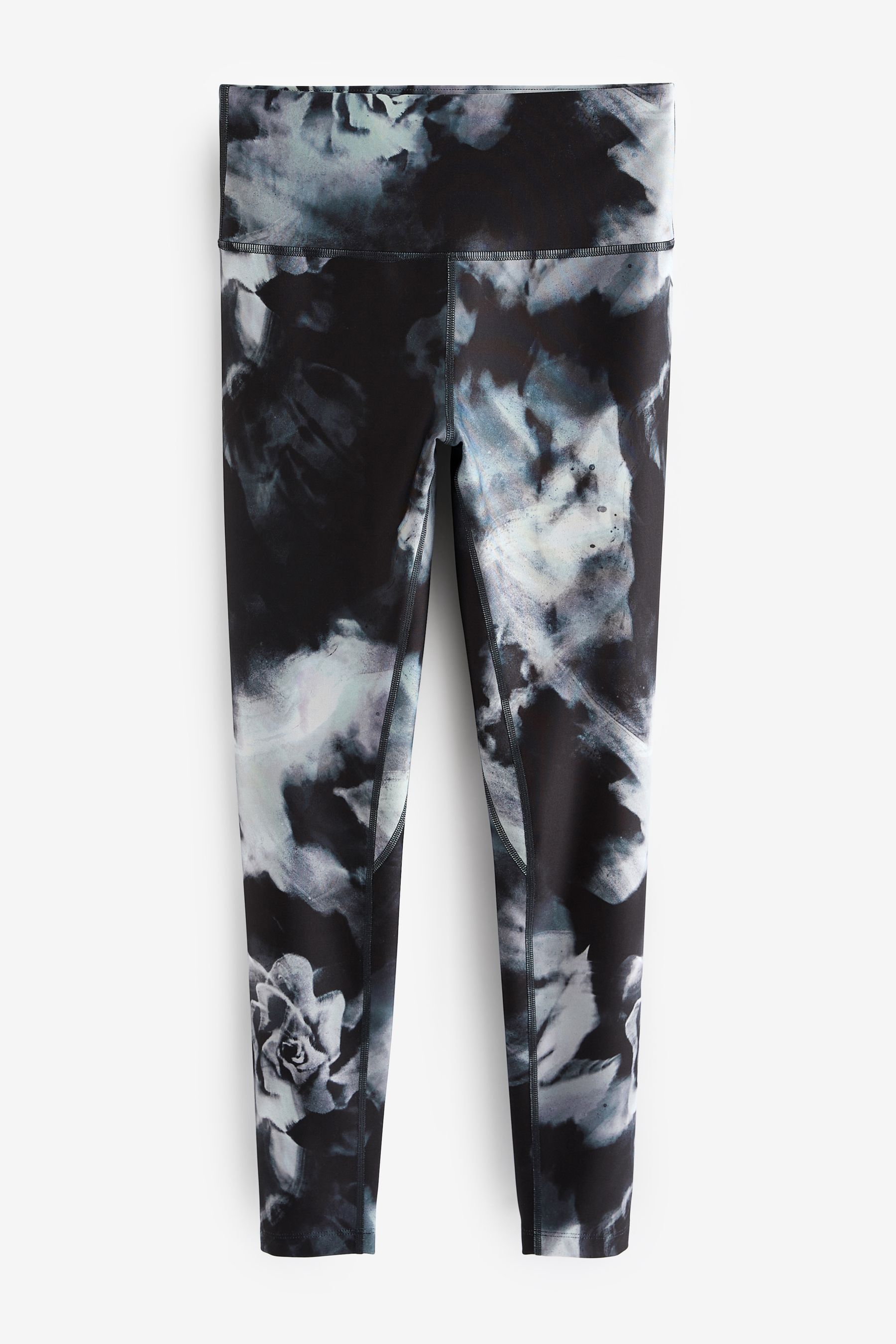 Buy Black White Active Yoga Leggings from the Next UK online shop