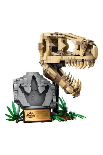 Lego Jurassic World Dinosaur Fossils T. rex Skull Toy 76964