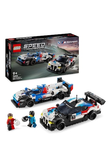 LEGO Speed Champions BMW M4 GT3 and BMW M Hybrid V8 Race Car 76922