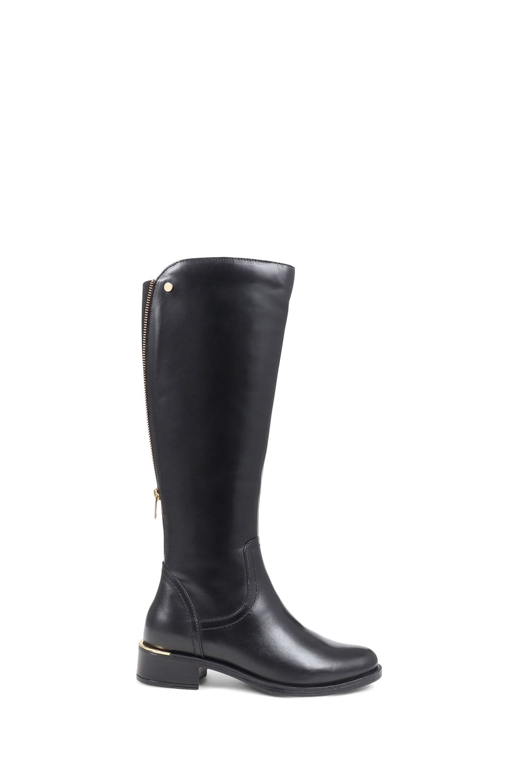 Pavers Smart Knee High Brown Boots