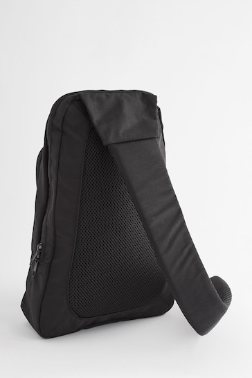 Black Large Cross-Body Bag