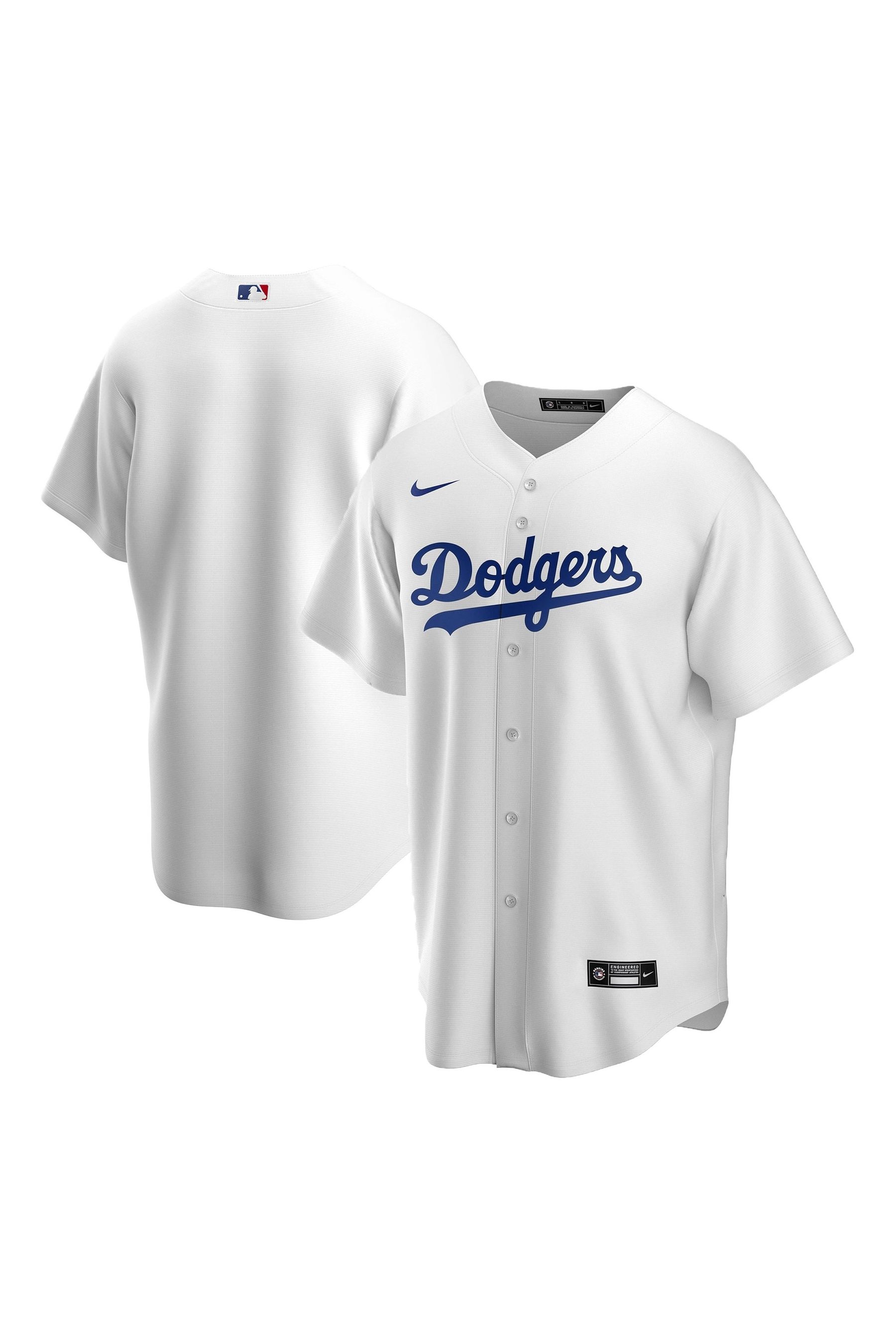 Dodgers all 2025 white uniform
