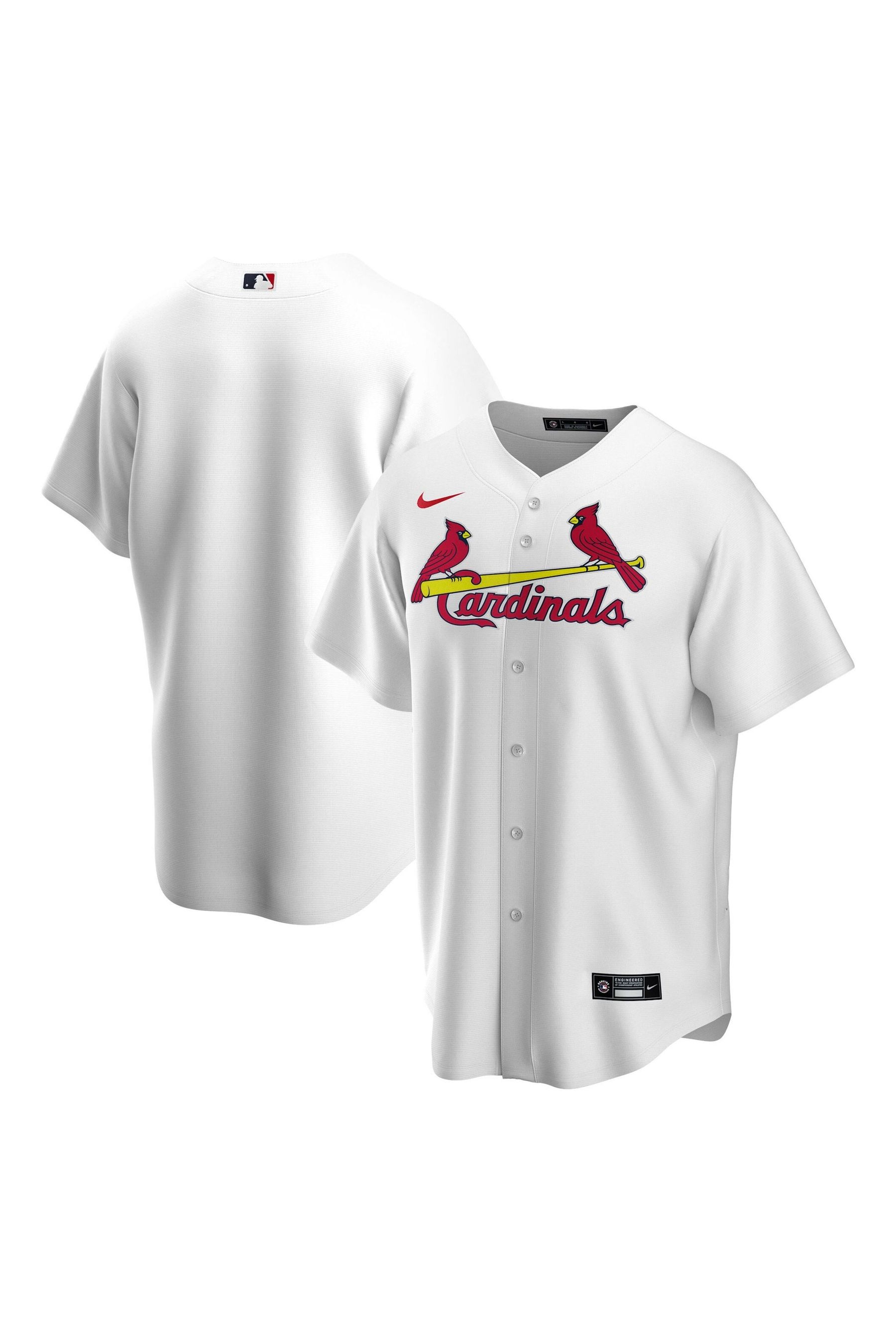 White cardinals on sale jersey