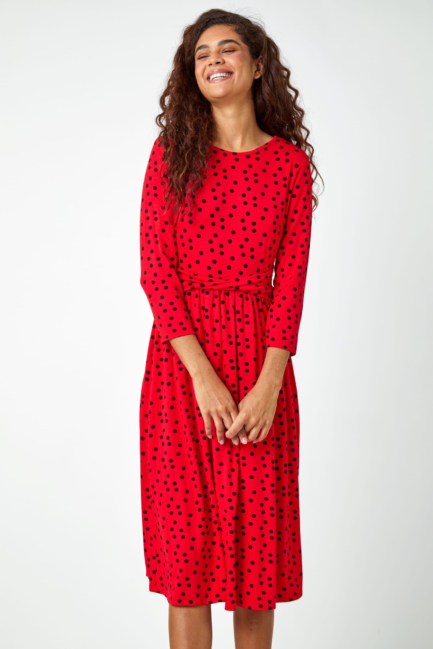 Roman spotty dress shop