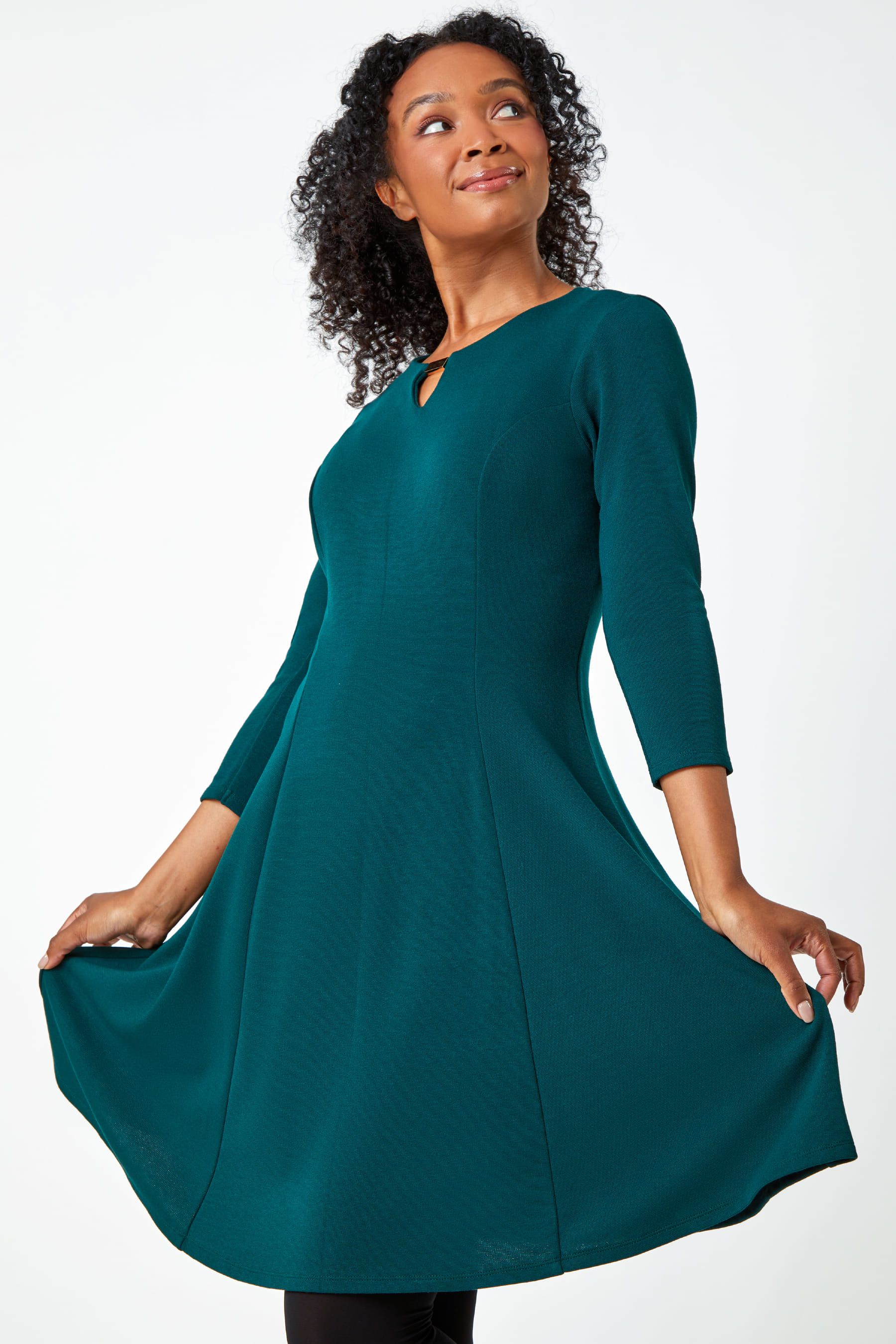 Roman top skater dress