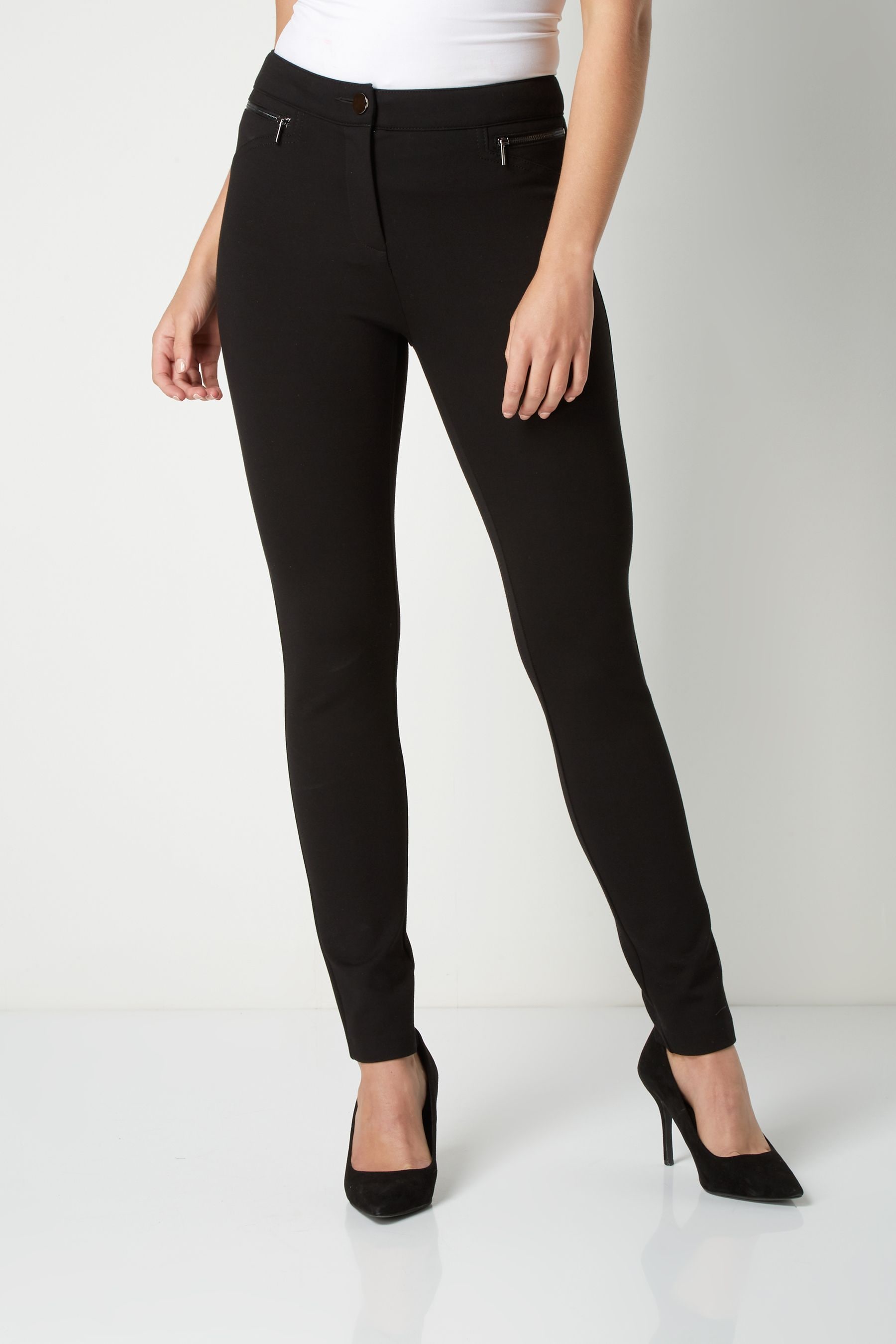Roman cheap black trousers