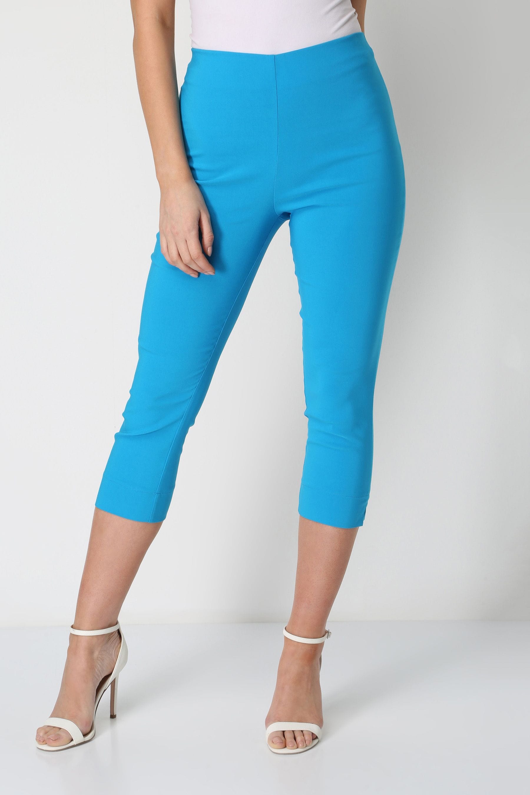 Roman cropped stretch trousers best sale