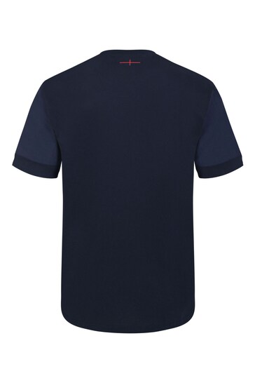 Umbro Blue England Leisure Rugby T-Shirt (O2) Jnr