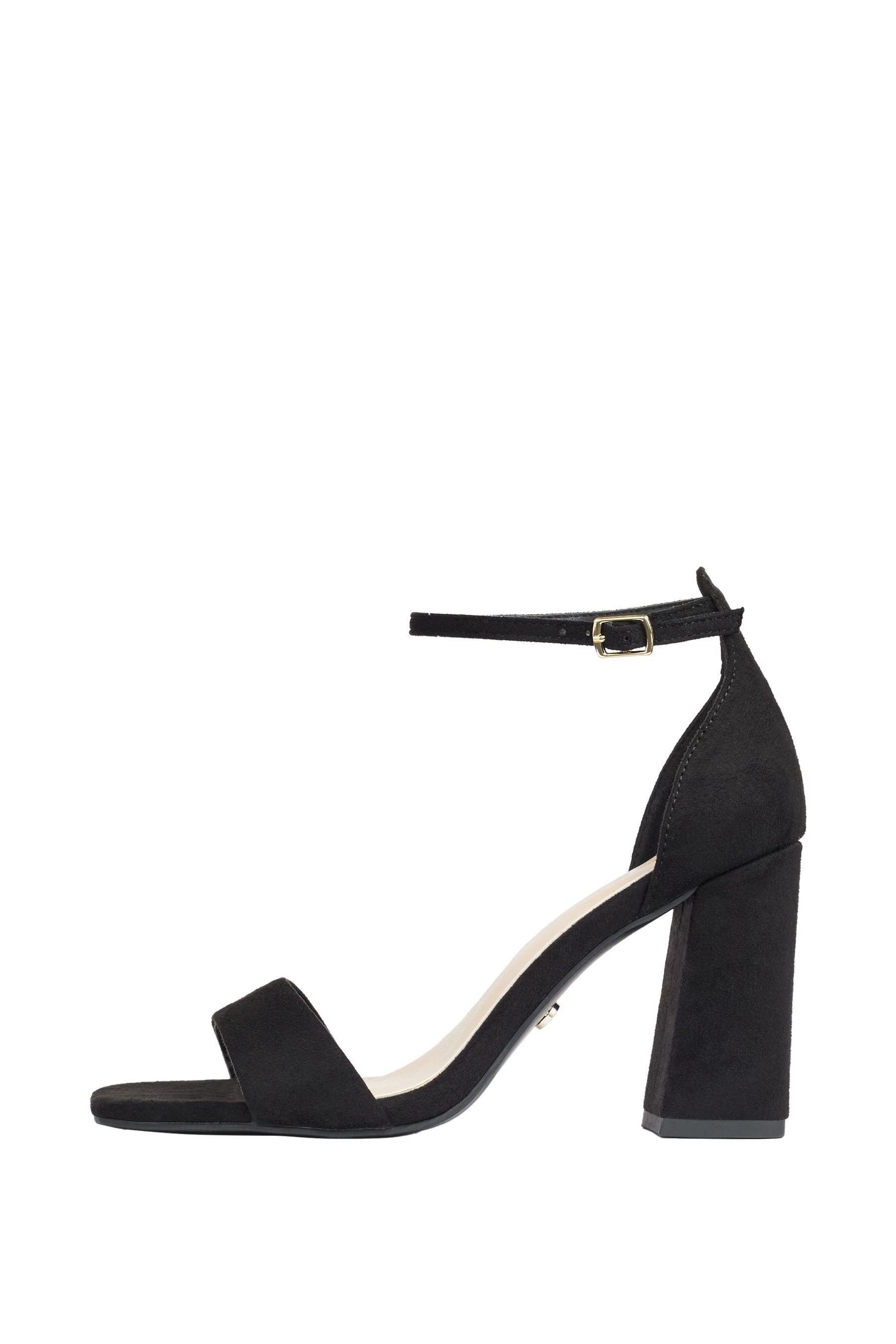 Buy Lipsy Black Regular Fit Mid Block Heel Sandals from the Next UK online shop