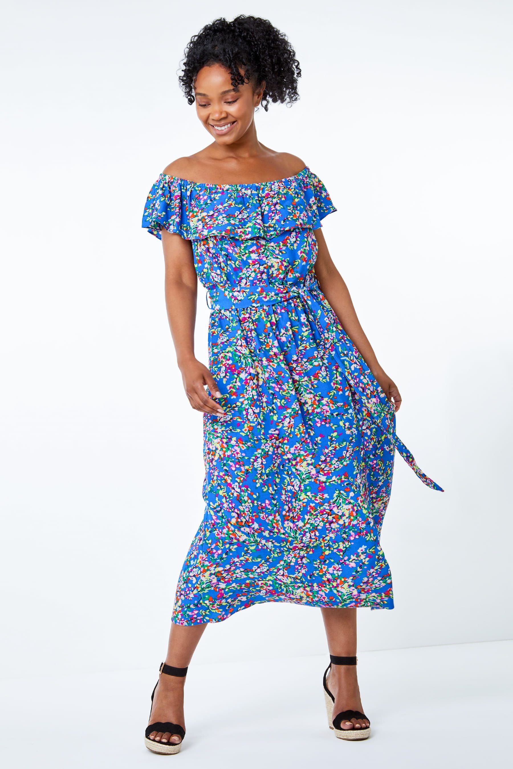 Roman sales bardot dress