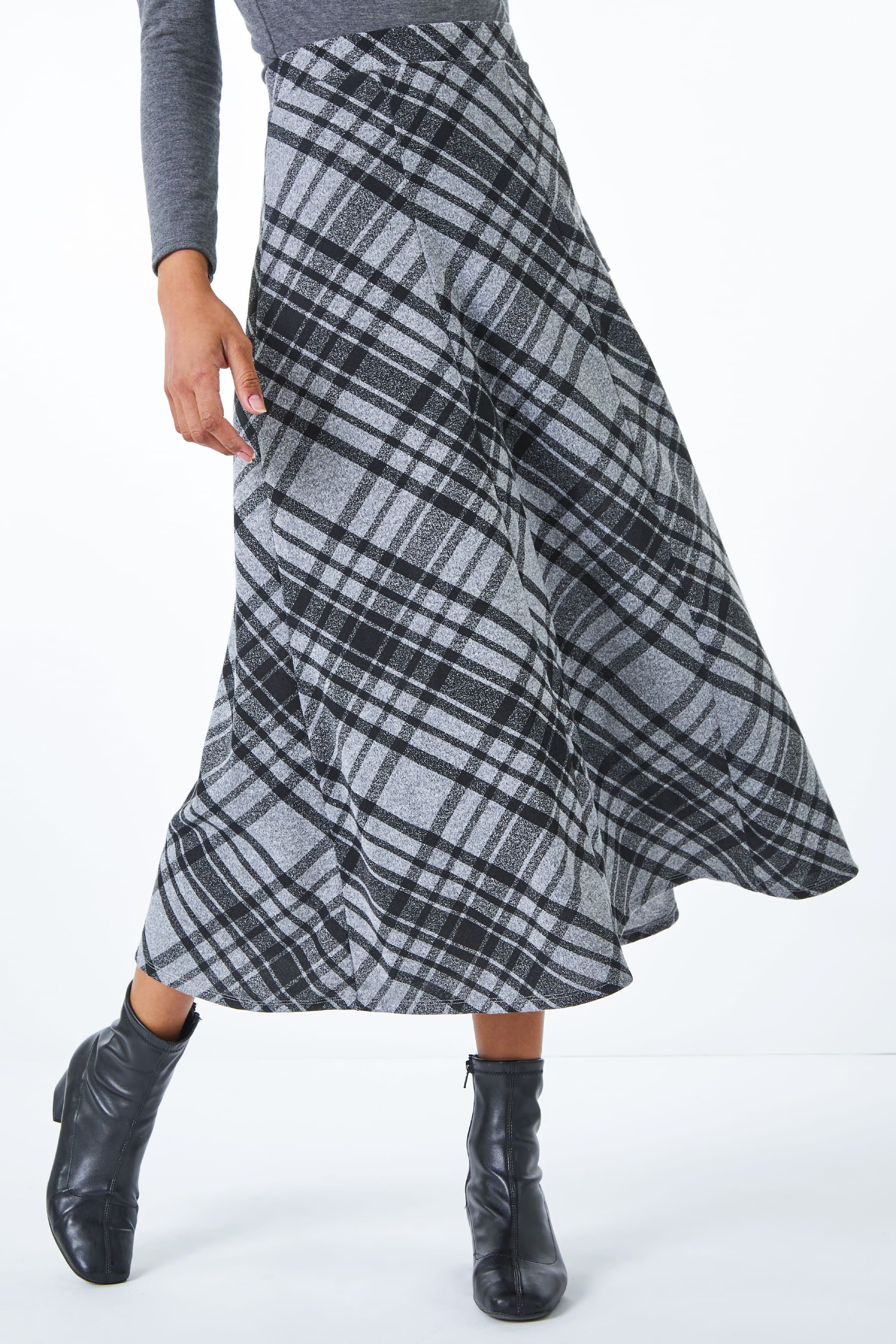 Grey flannel skirt uk cheap
