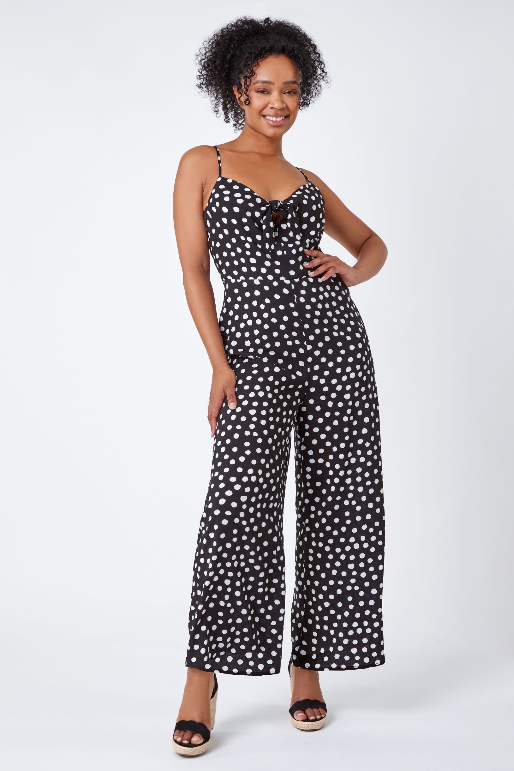 Next polka dot jumpsuit discount