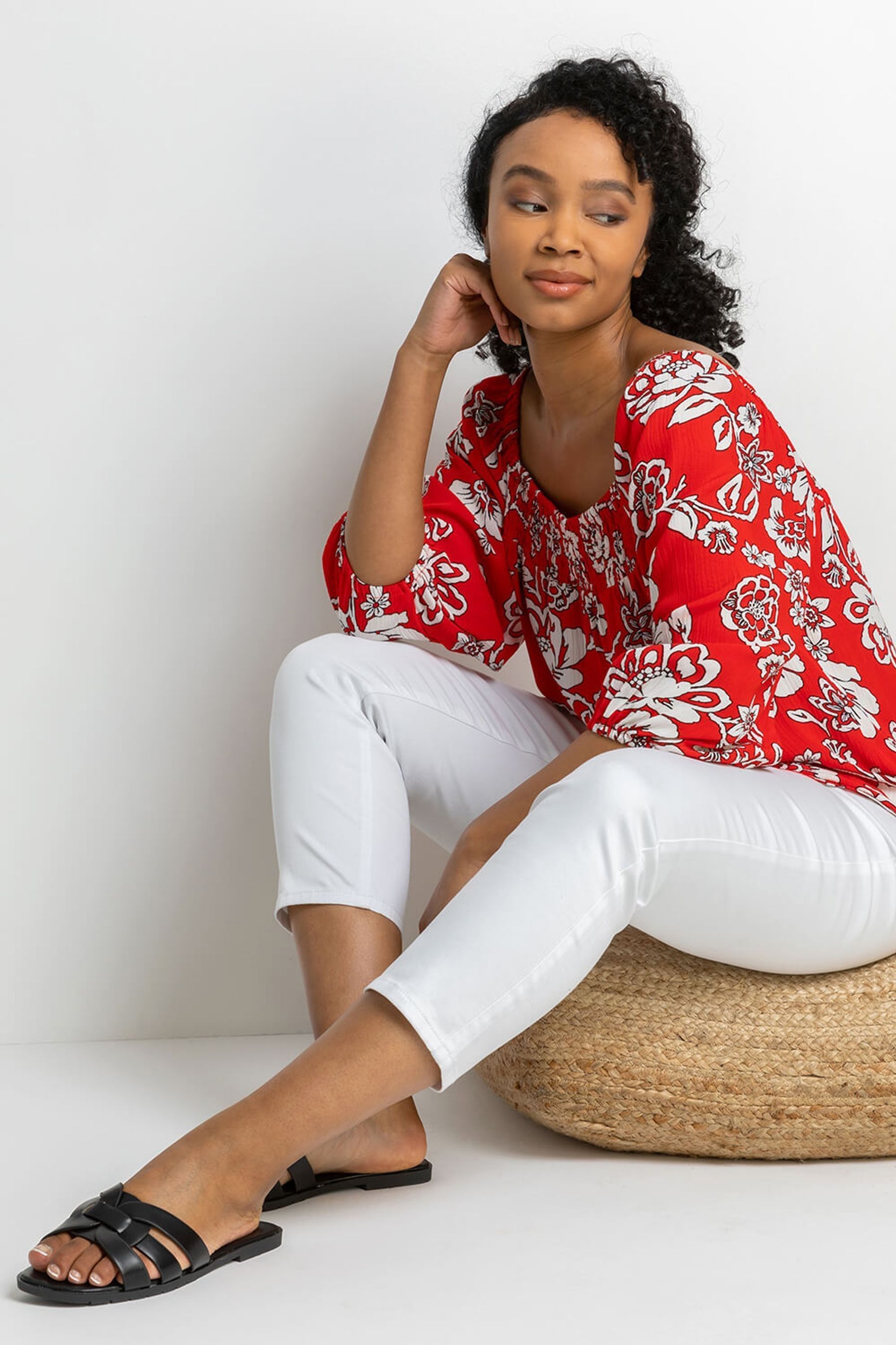 Buy Roman White Petite Cropped Jeggings from the Next UK online shop