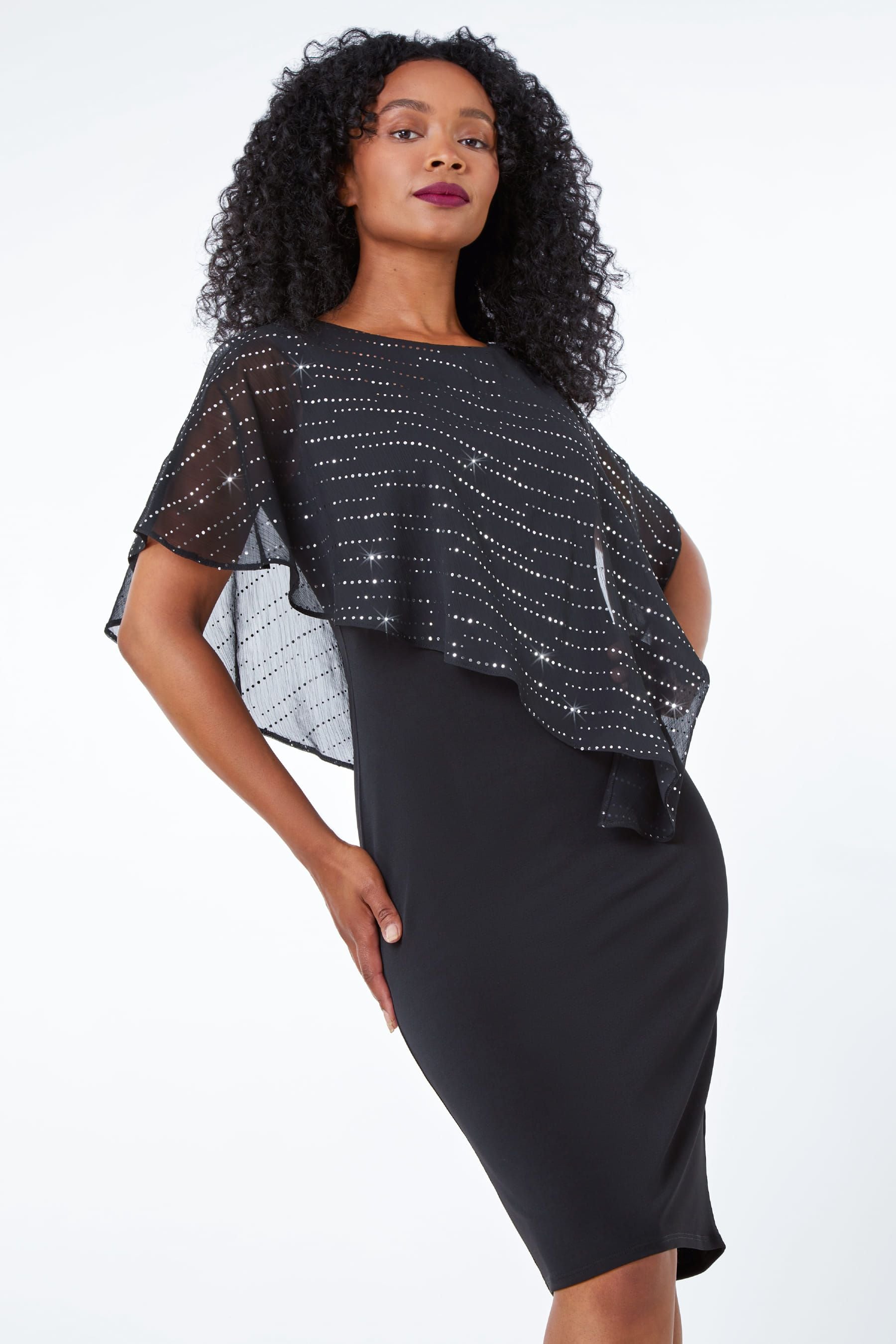 Overlay dress top