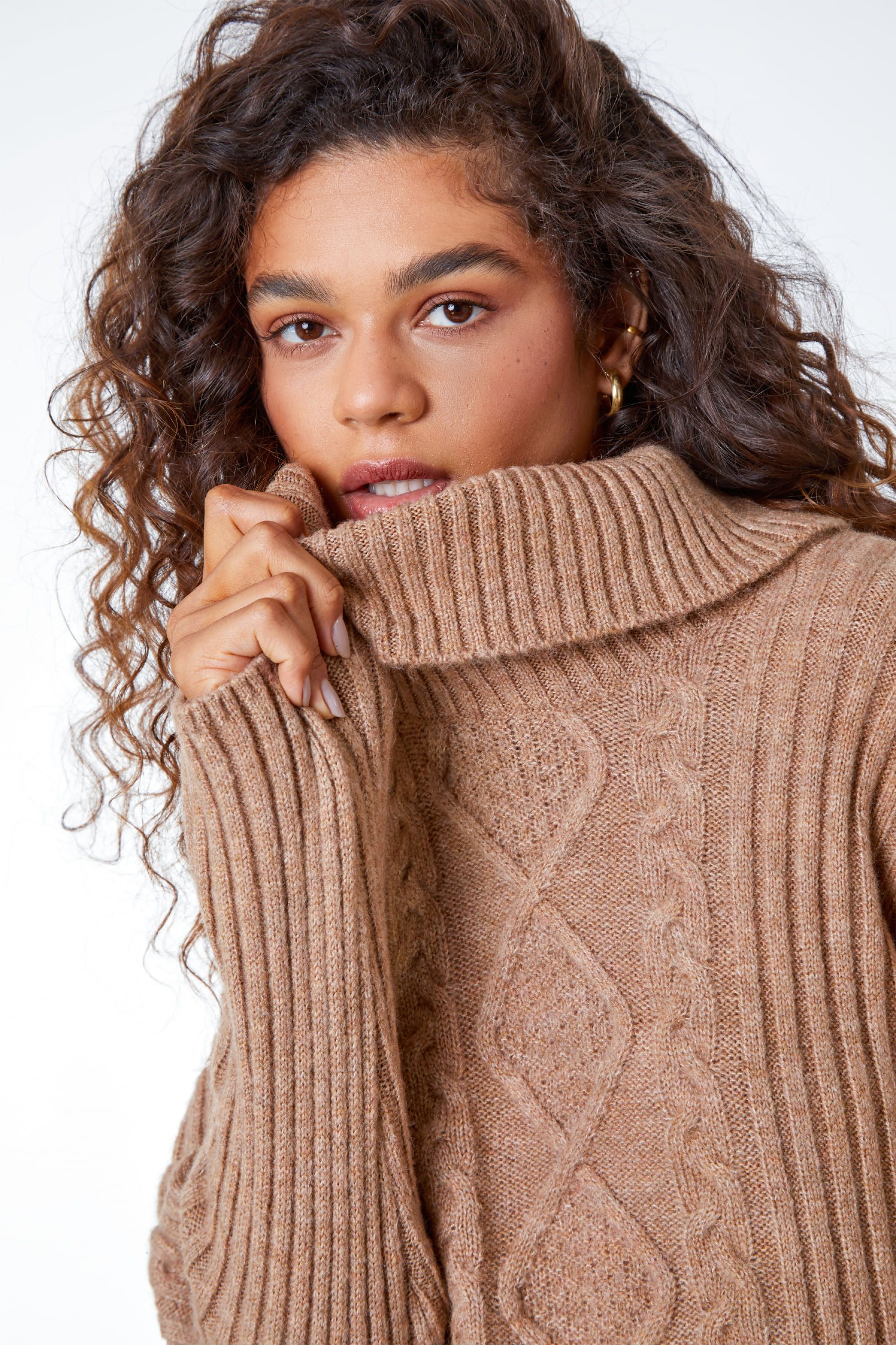 Knitted tunic shop jumper