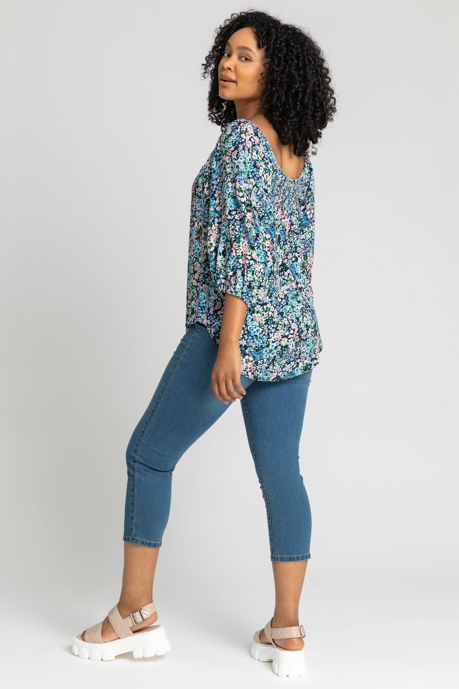 Petite top cropped jeggings