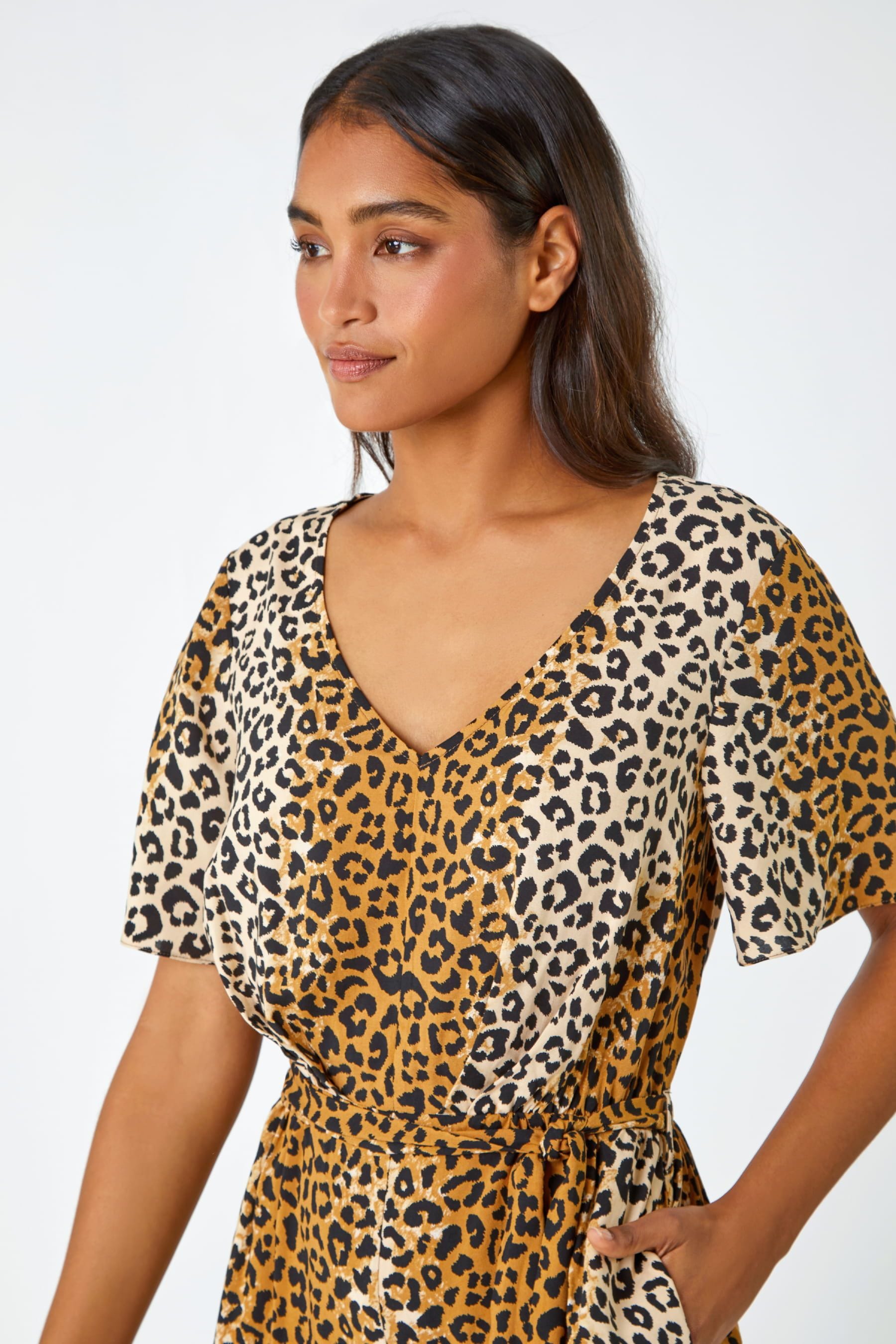 Next leopard print playsuit 2025