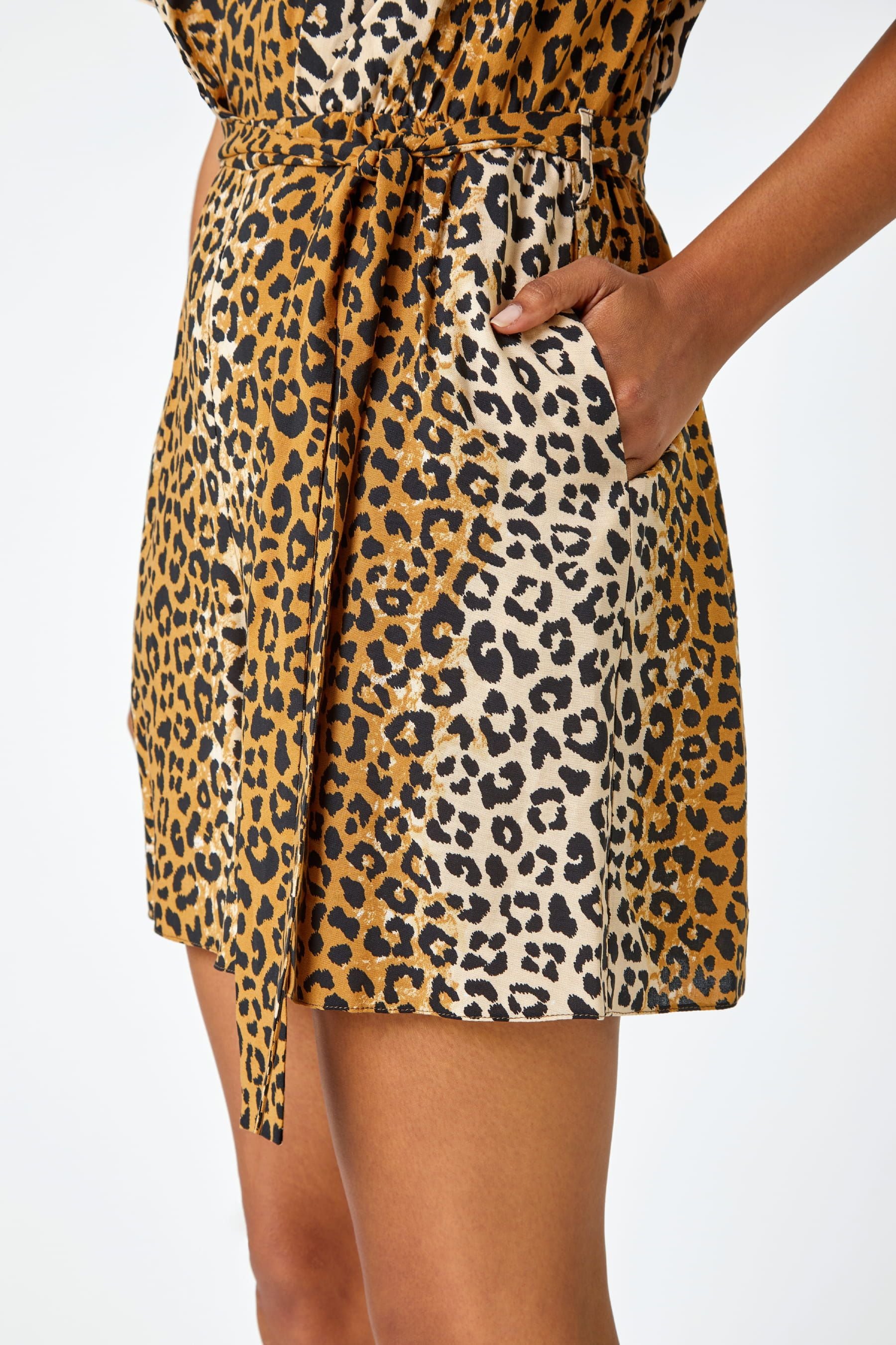 Next leopard print playsuit 2025