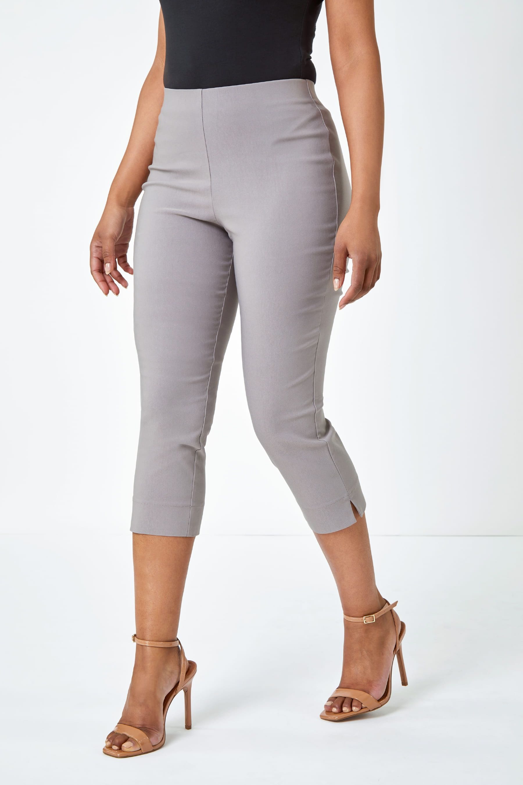 Petite cropped trousers uk outlet