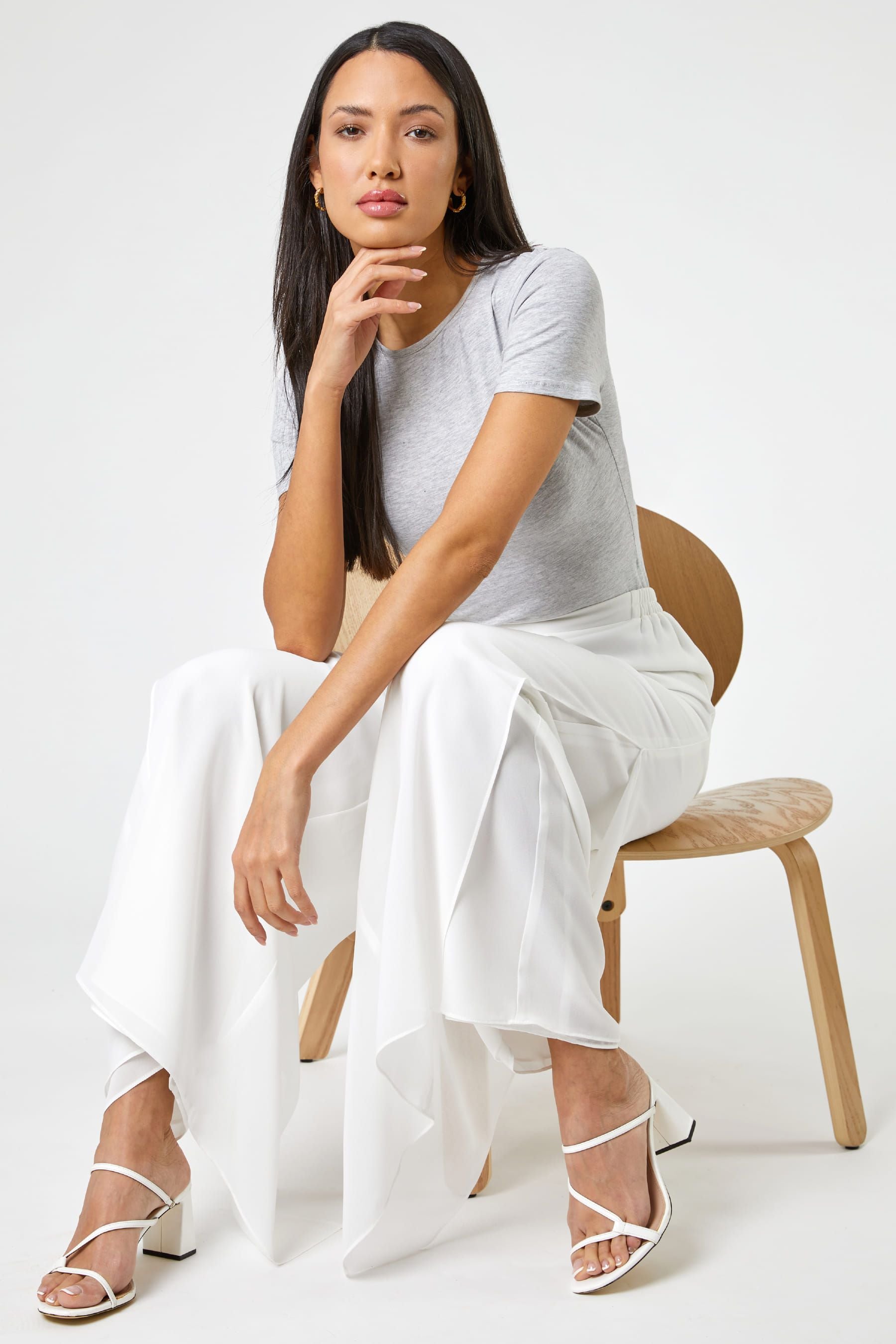 Roman white deals trousers