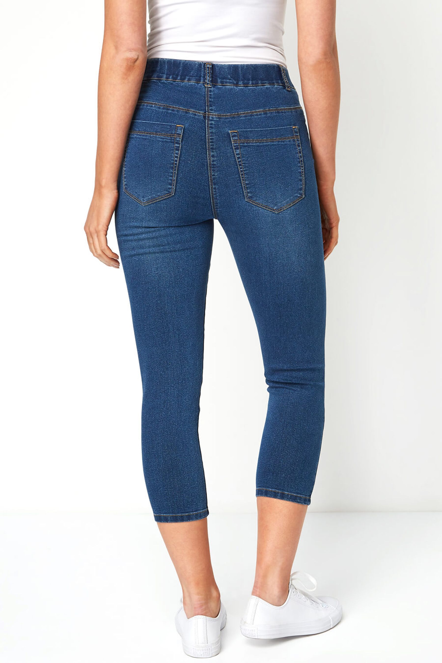 Cropped jeggings uk store