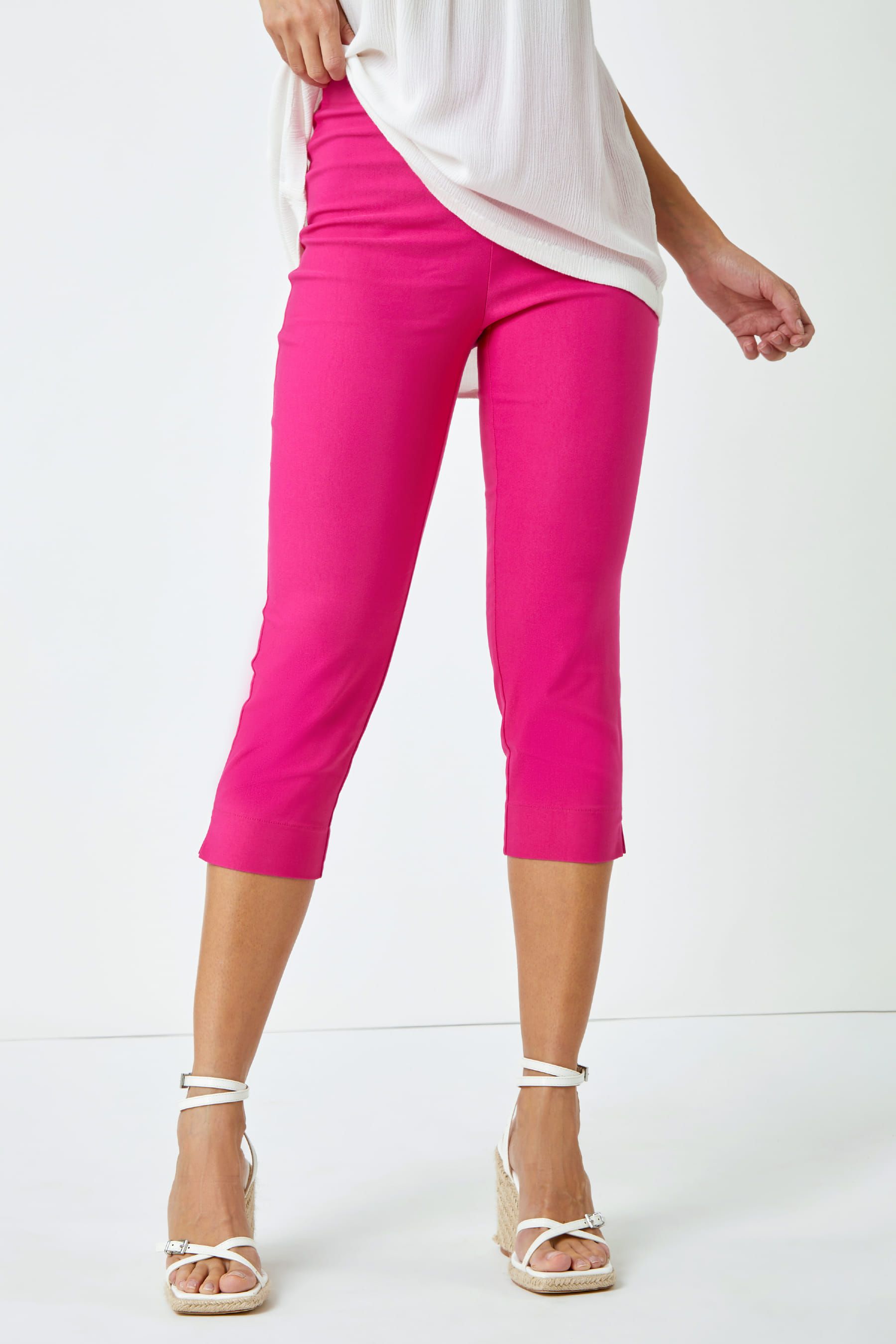 Roman cropped deals stretch trousers