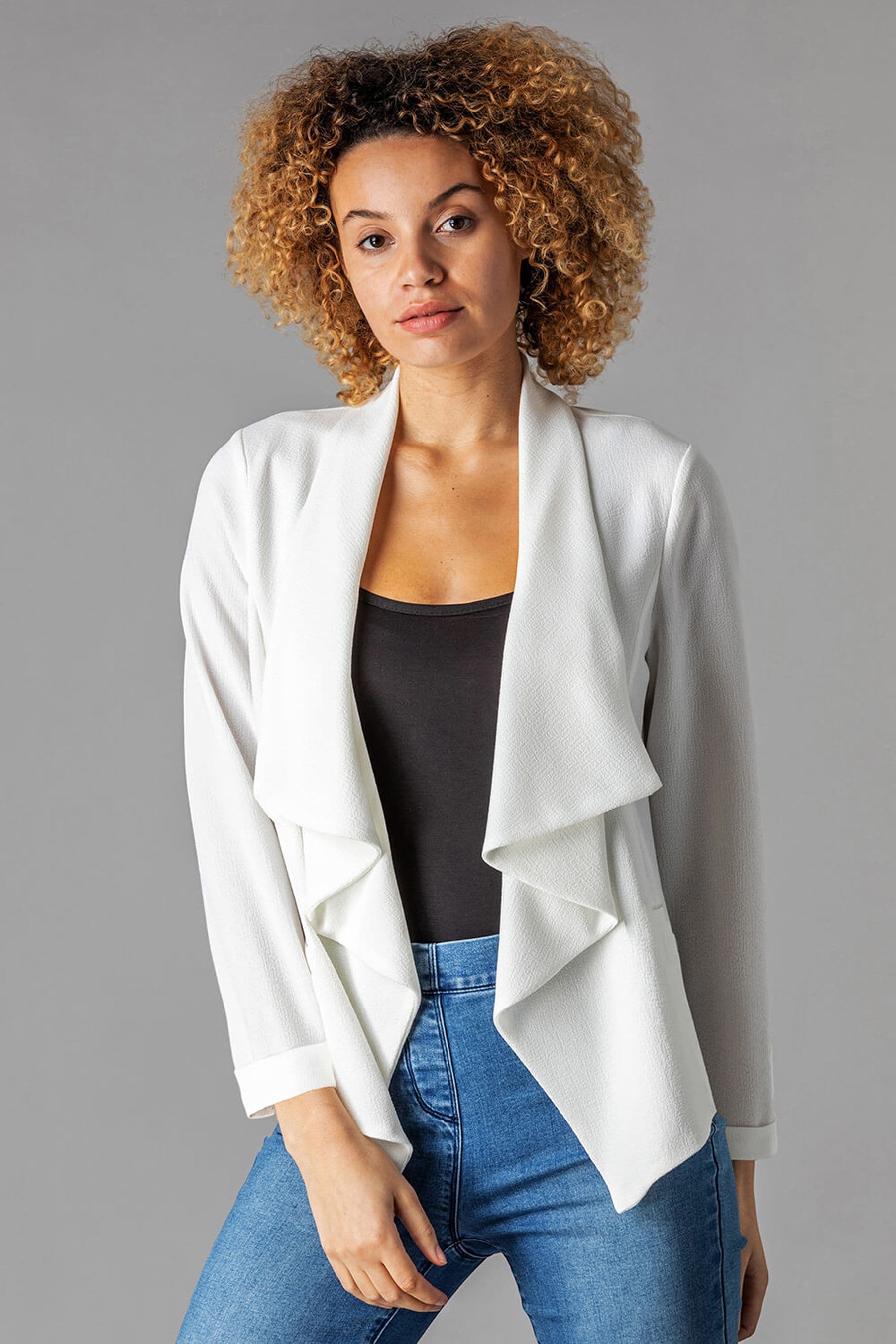 Roman white hotsell jacket
