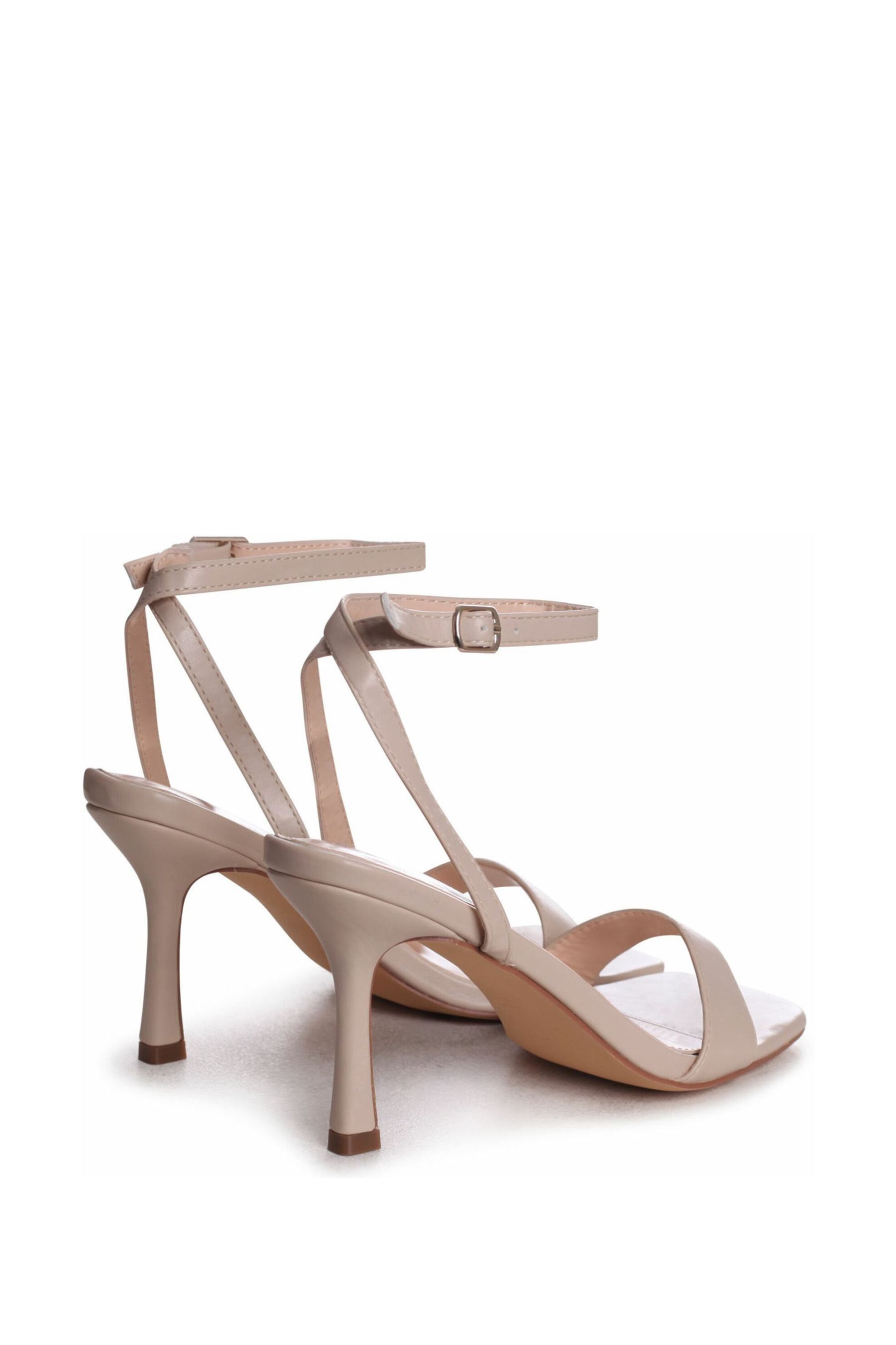 Buy Linzi Cream Hannah Square Toe Stiletto Heels from the Next UK
