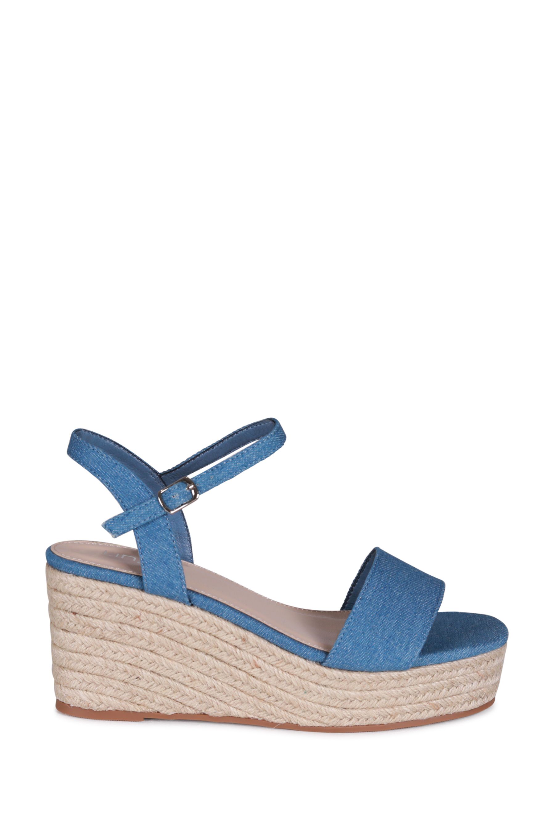 Next blue wedges sales