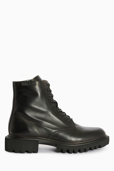 AllSaints Black Vaughan Boots