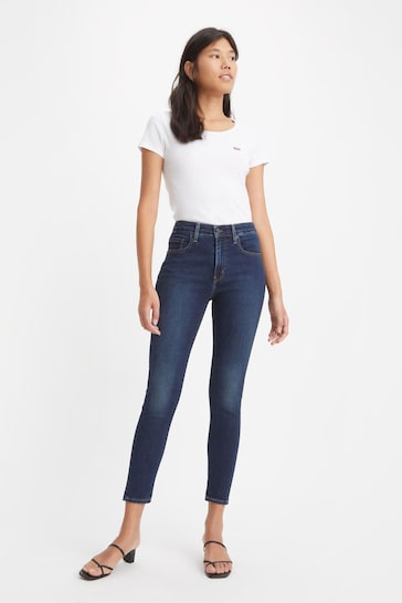 Levi's® Blue White 721™ High Rise Skinny Jeans