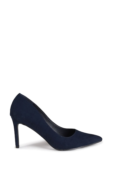 Linzi Blue Overjoyed Stiletto Pointed Court Heels