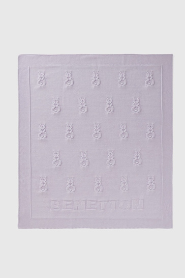 Benetton Purple Blanket
