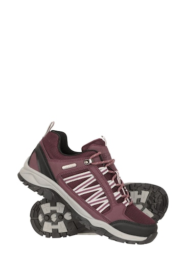 Mountain Warehouse Purple Path Waterproof Walking Shoes - Womens