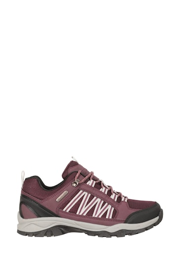 Mountain Warehouse Purple Path Waterproof Walking Shoes - Womens