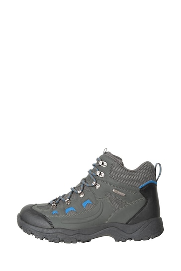 Mountain Warehouse Grey Mens Adventurer Waterproof Boots