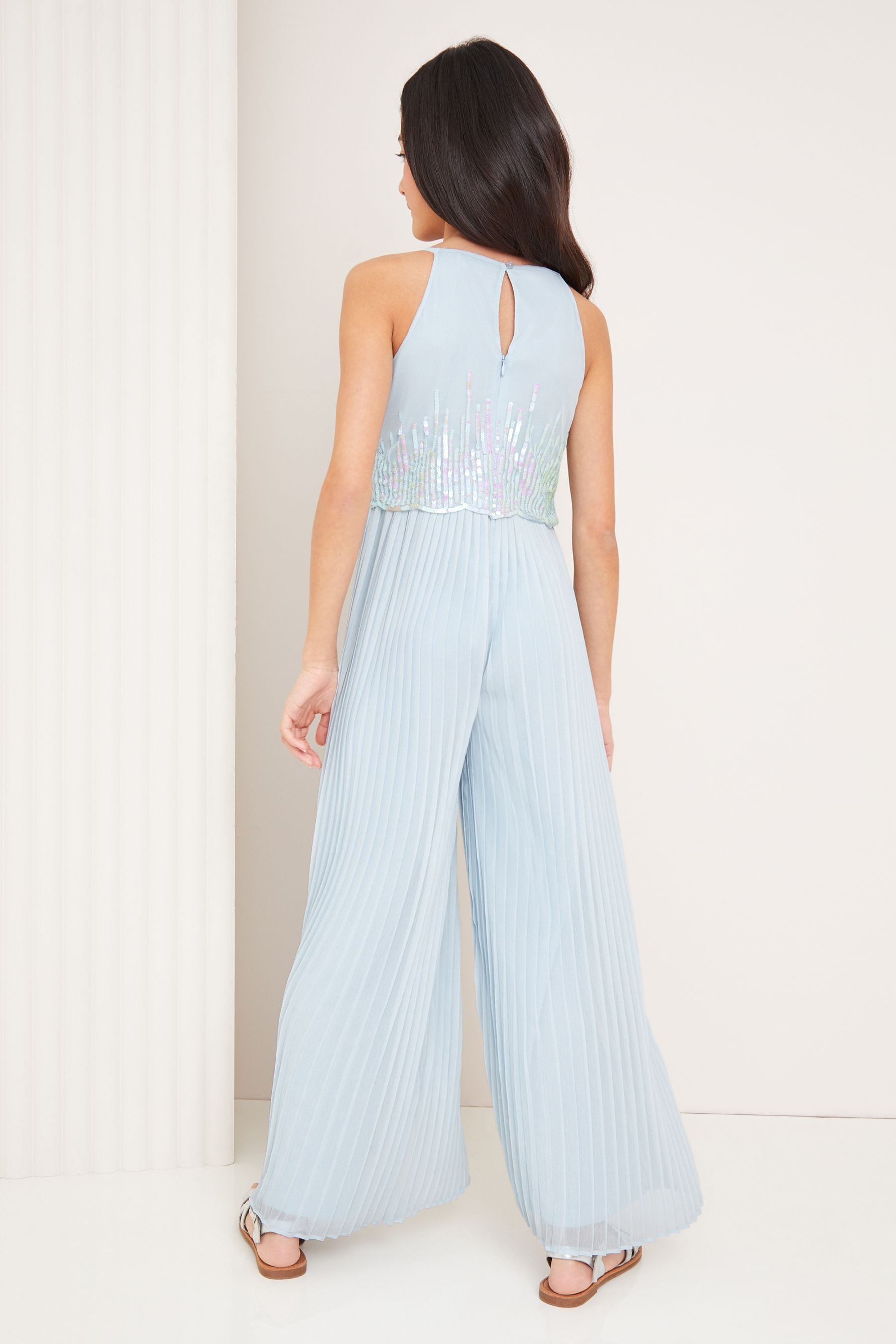 Lipsy blue shop jumpsuit
