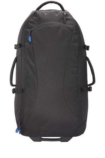 Mountain Warehouse Black Voyager 50L Wheelie Rucksack Bag