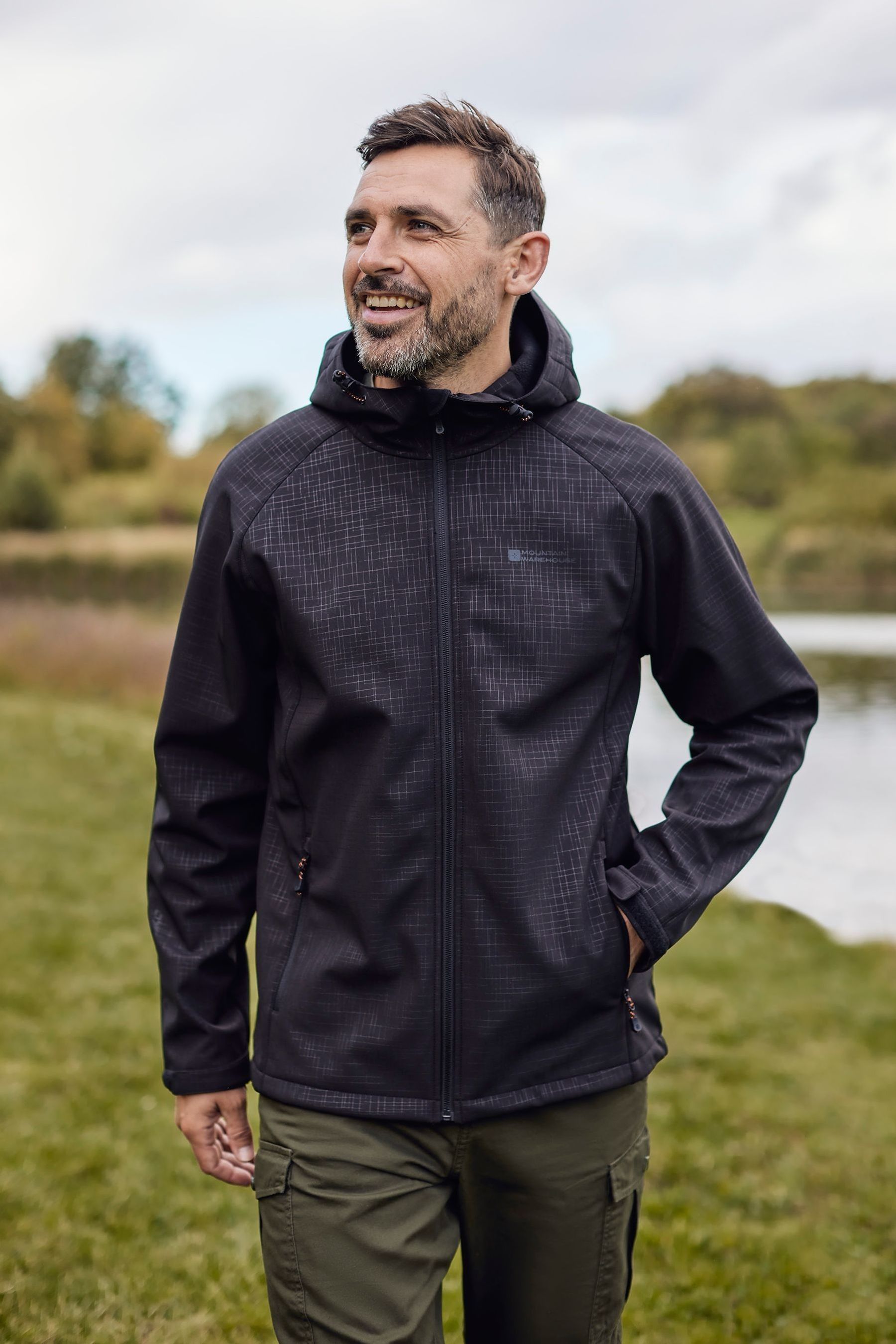 Exodus mens showerproof softshell outlet
