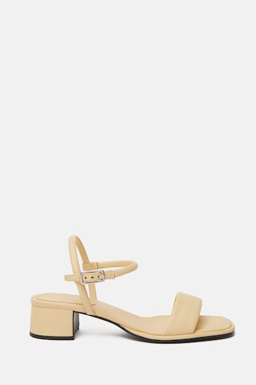 Jigsaw Adel Leather Heeled Sandals