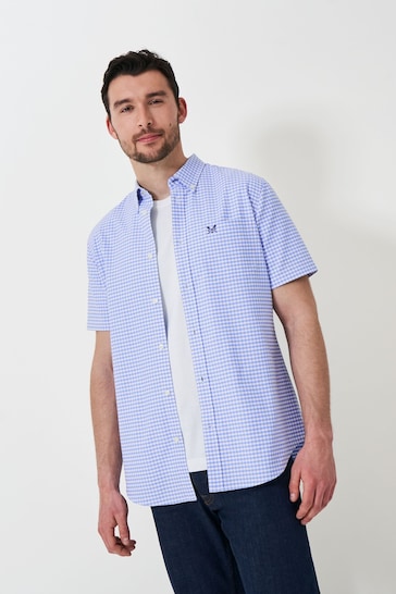 Crew Clothing Gingham Oxford Classic Fit Shirt