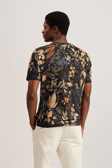 Ted Baker Multi Allpine Short Sleeve Regular Printed T-Shirt
