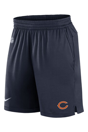 Fanatics Blue NFL Chicago Bears  Dri-FIT Knit Shorts