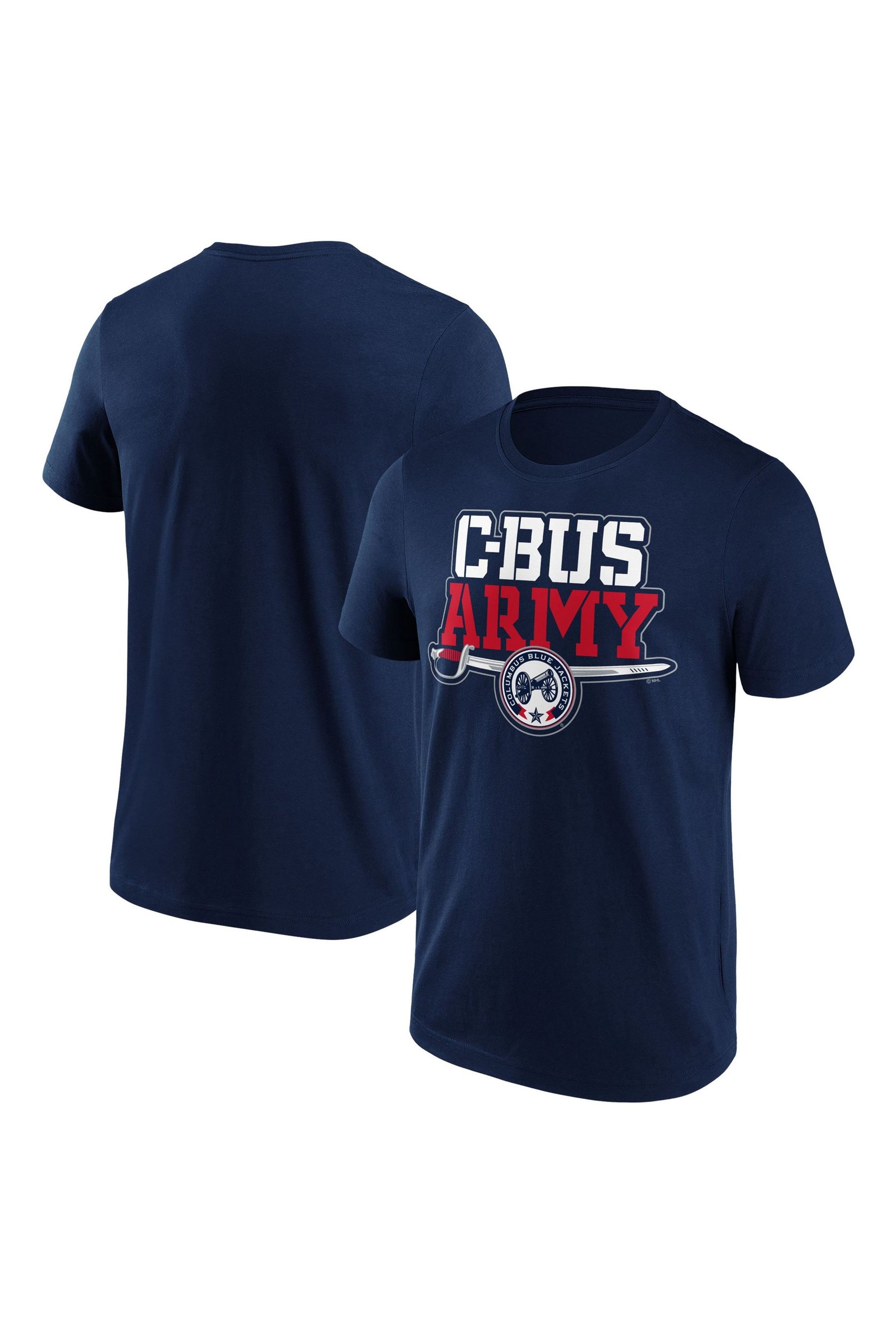 Blue jackets deals t shirt