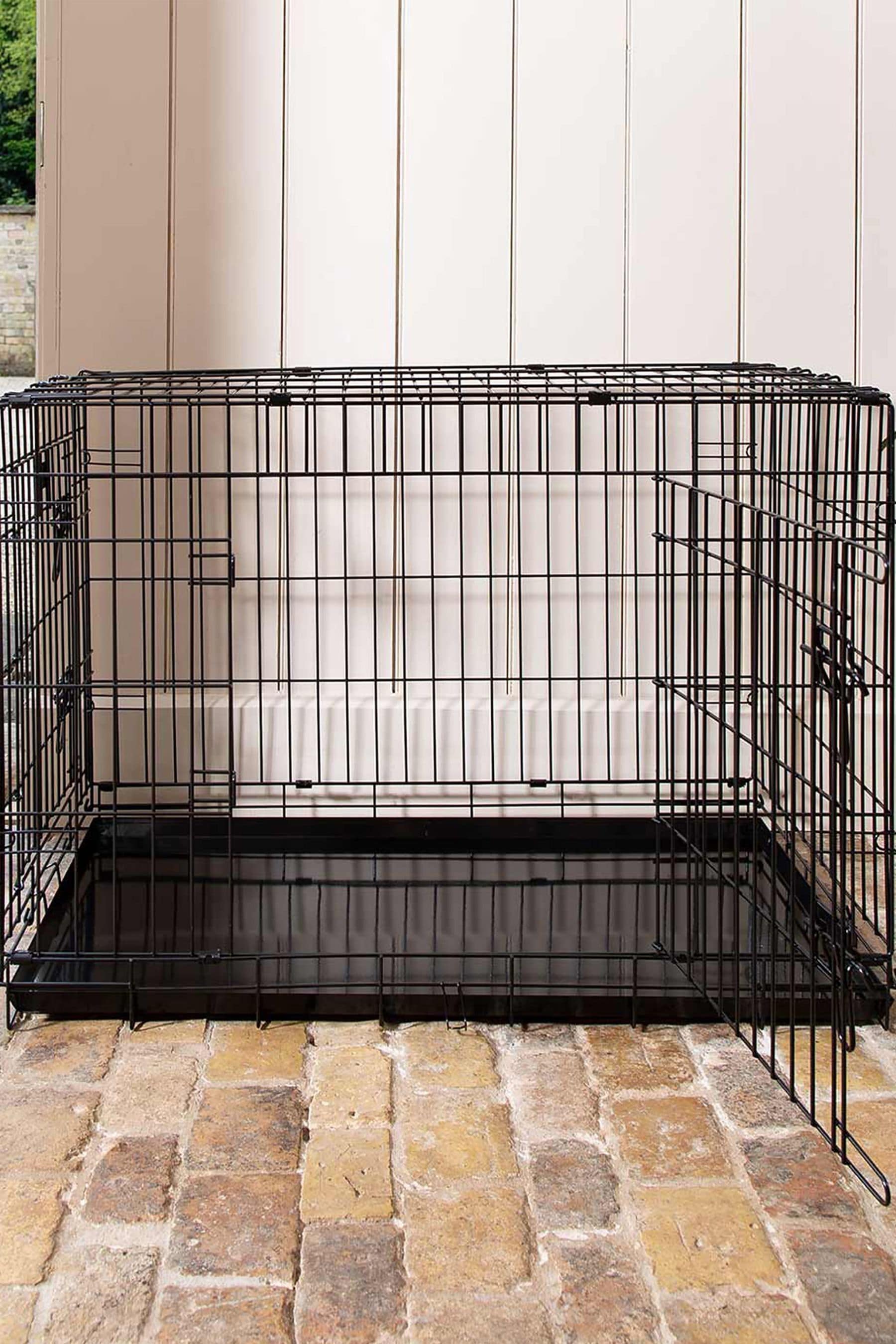 Buy Lords and Labradors Black Heavy Duty Deluxe Dog Crate from the