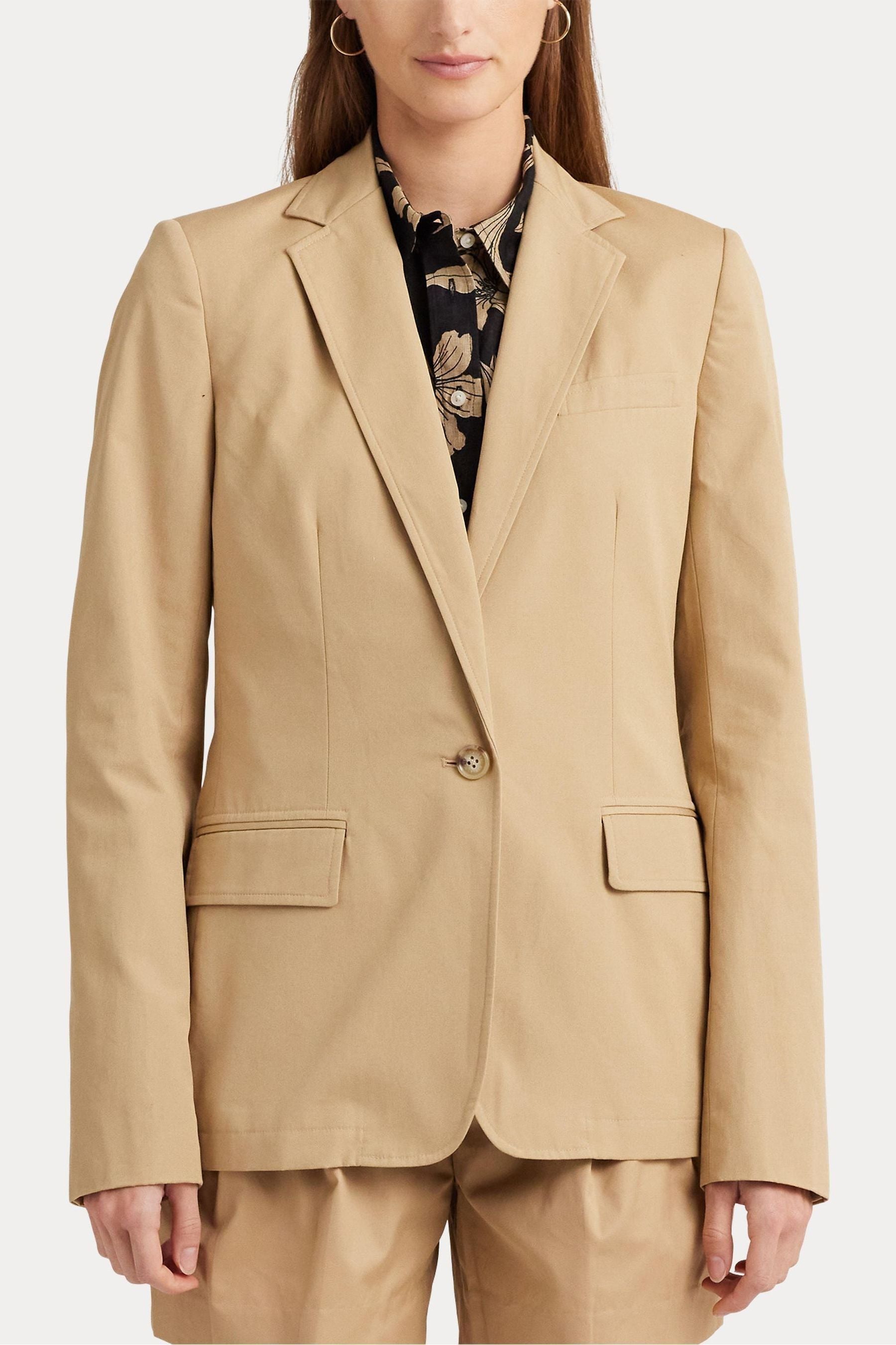 Ralph lauren tan blazer on sale